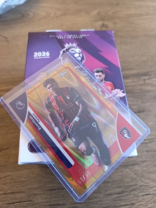 Редки колекционерски Карти Topps Premier league Chrome edition 2025/26