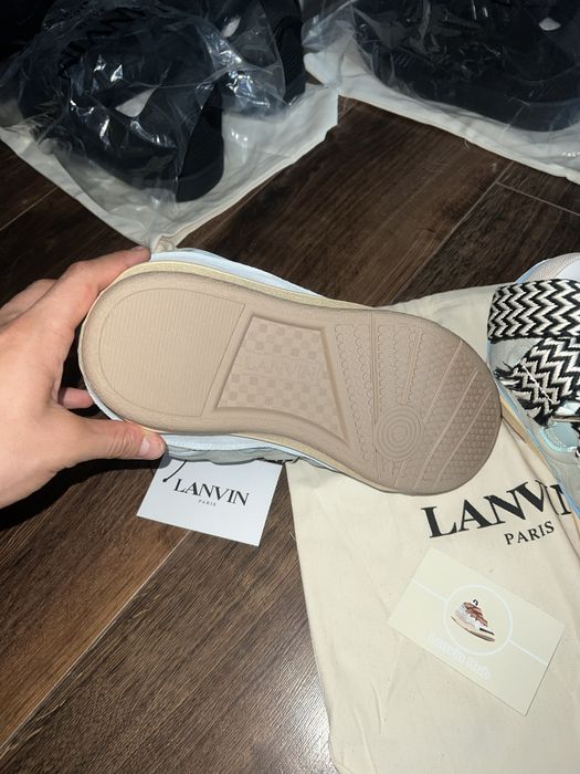 Lanvin Curb Sneaker Ice Blue