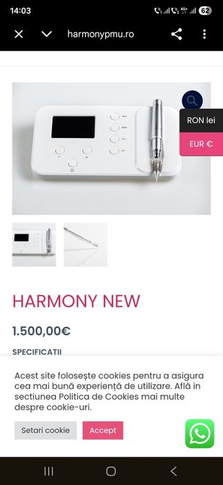 Aparat micropigmentare 3 in 1 nou