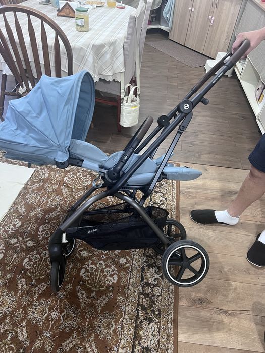 Детска/бебешка количка Cybex Gold EEZY S Twist+ 2 TPE/Stormy Blue,