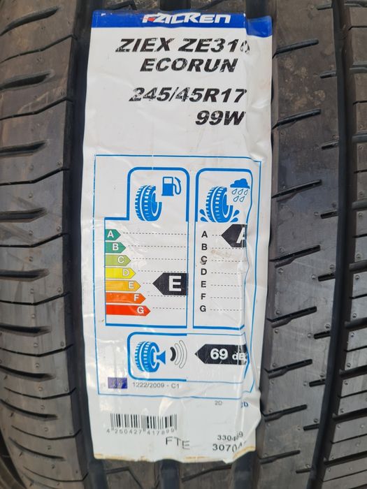 Нови летни гуми 2 броя FALKEN Ziex ZE310 245 45 R17