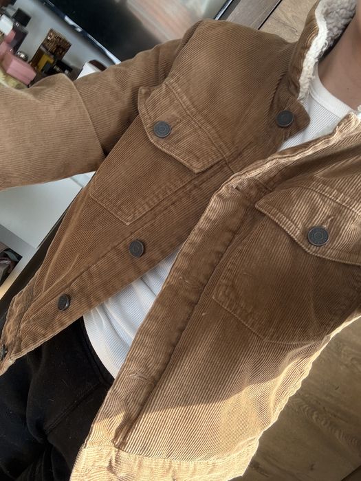 Велурено яке Pul and Bear S