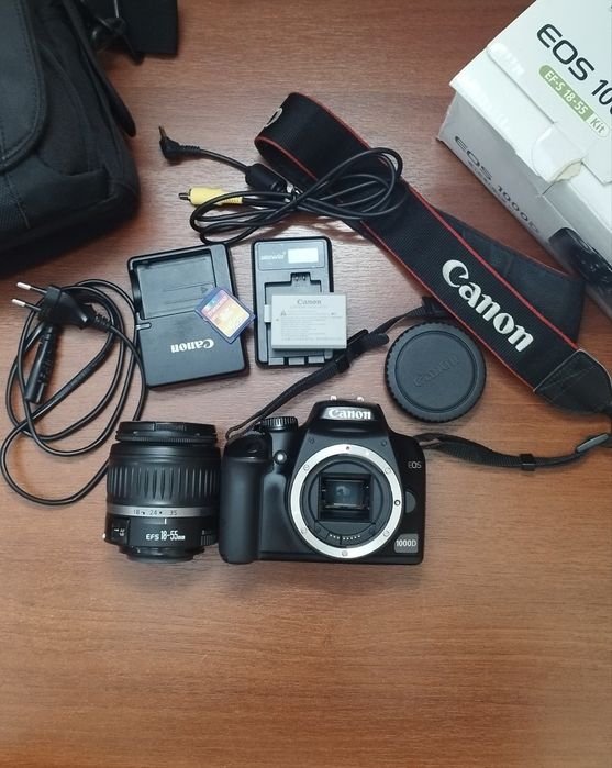 Фотоаппарат, Объектив EF-S 18-55