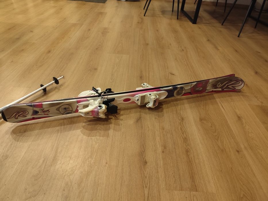 Ски, автомати и обувки 34/35 номер