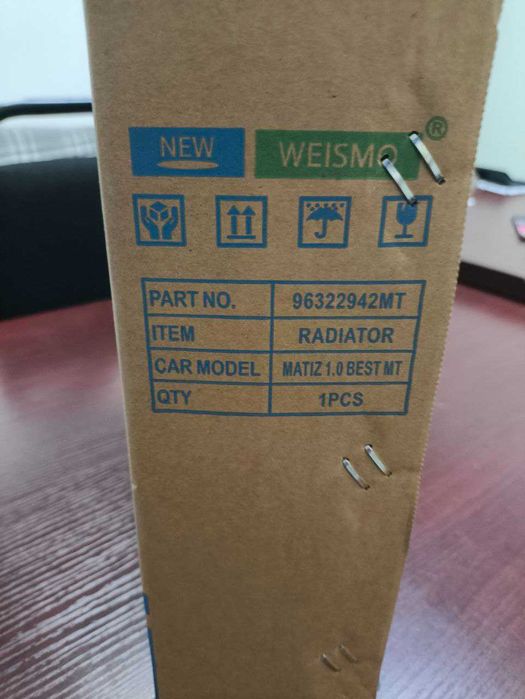 Радиатор Бест (Матиз 1.0л) Китай WEISMO