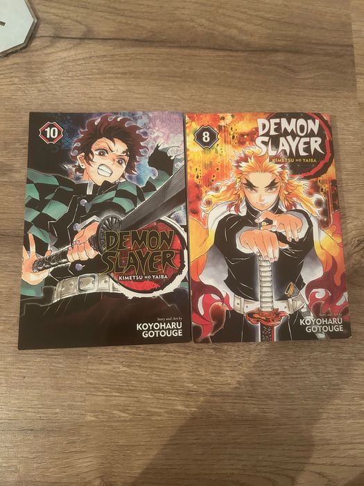 Demon slayer manga/манги vol 8 и 10