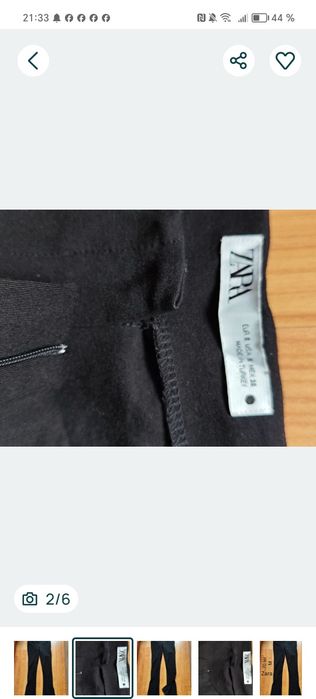 Zara pantaloni damă M