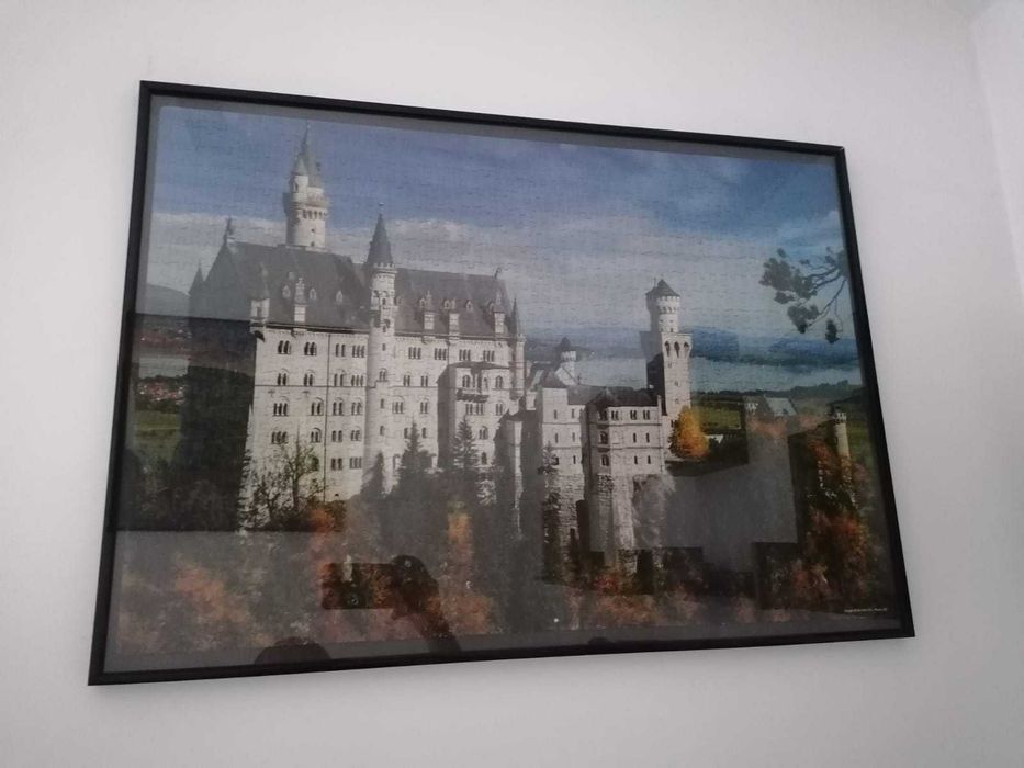Vând tablouri puzzle înrămate
