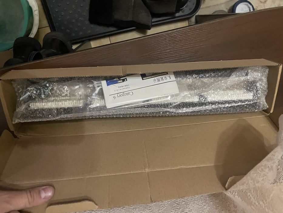 Патч панель 6cat 24 порта