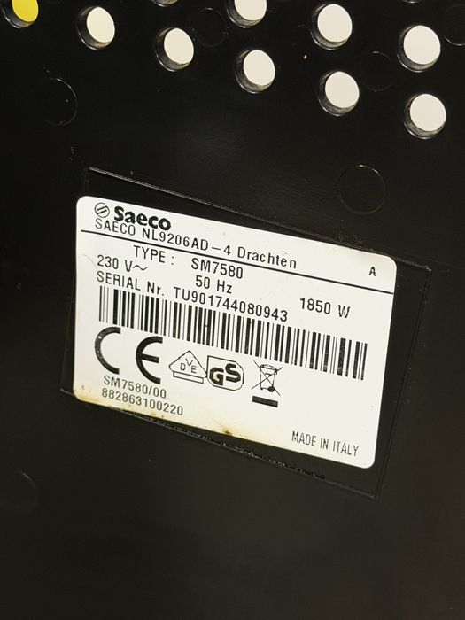 Кафемашина кафе автомат Saeco Xelsis SM7580 с гаранция