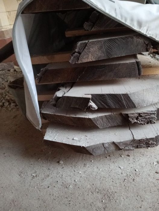 Vand blat din lemn de nuc uscat