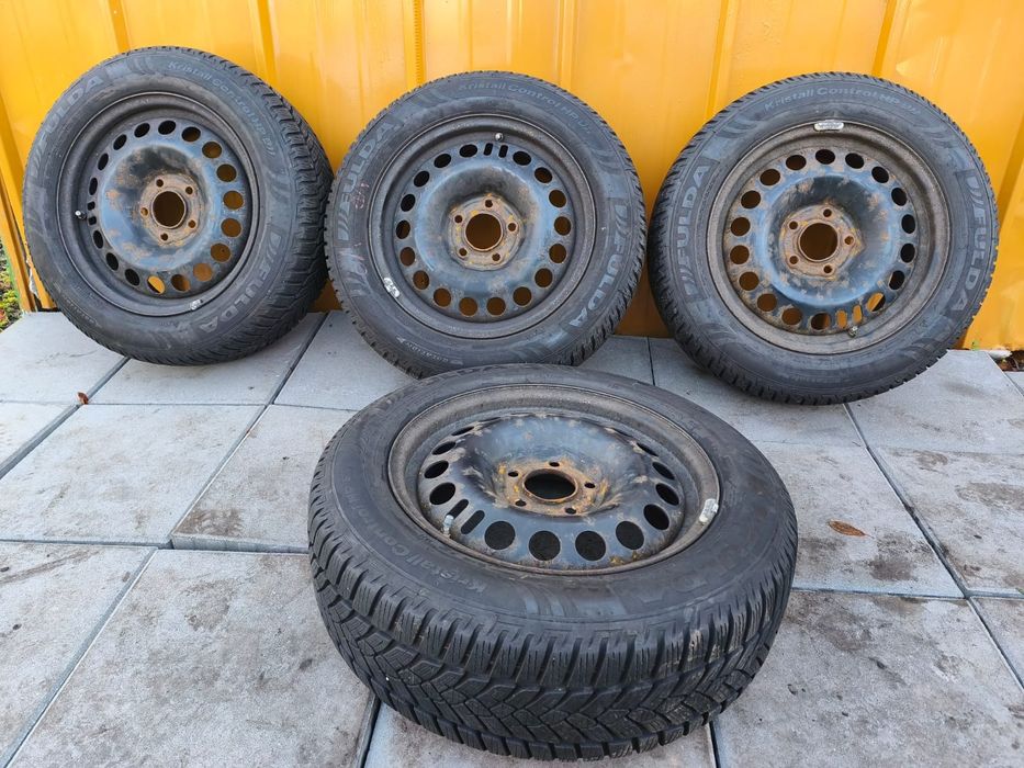 Set Roți Opel Astra J R 16 cu senzori și anvelopele de iarnă