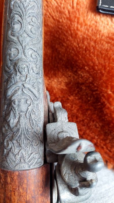 Pistol decorativ de panoplie Blunderbuss