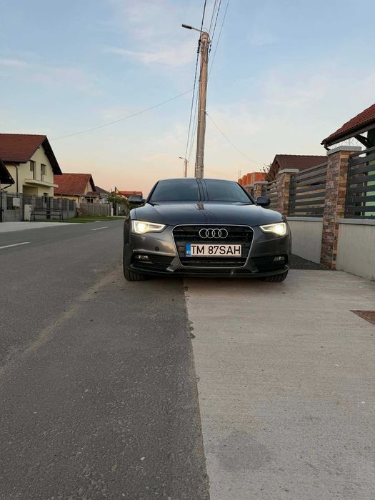 Vând Audi A5 sline  2013 automat 2.0 TDI 177 cp , 260.300 km . 0728111225