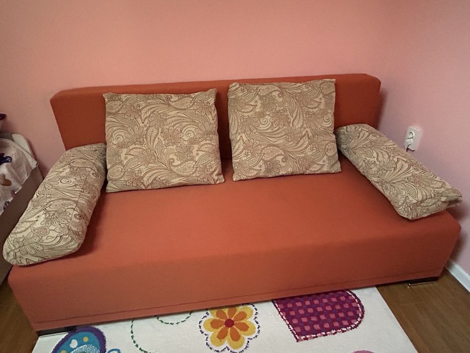 Canapea extensibila 3 locuri cu lada depozitare 160/190 cm