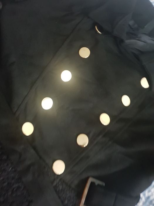 Палто  тренч шлифер черно ново