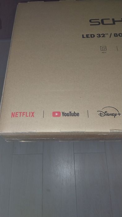 Vand televizor tv Smart Schneider 80 cm, sigilat, 2 ani garanție