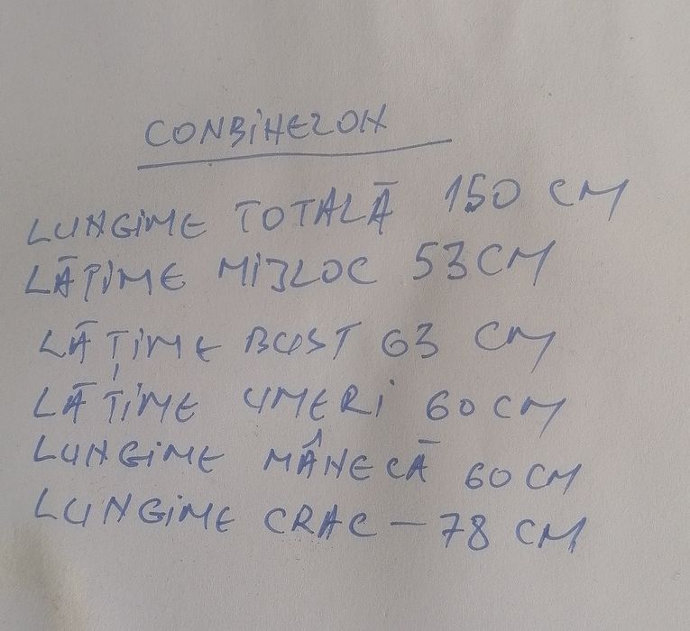 Combinezon fâș vătuit