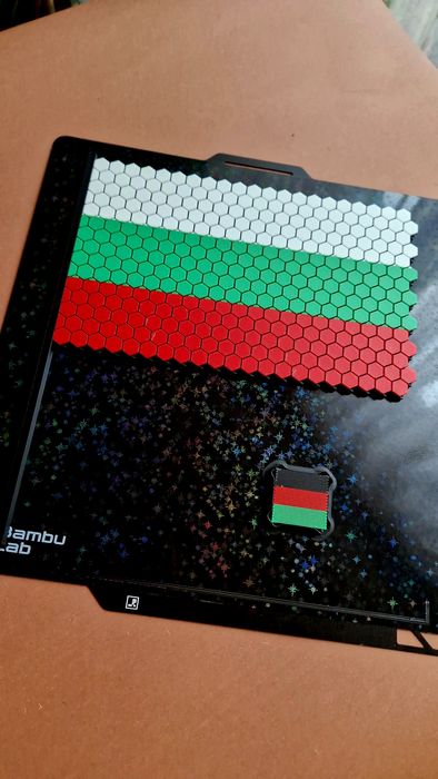 3D знаме на България