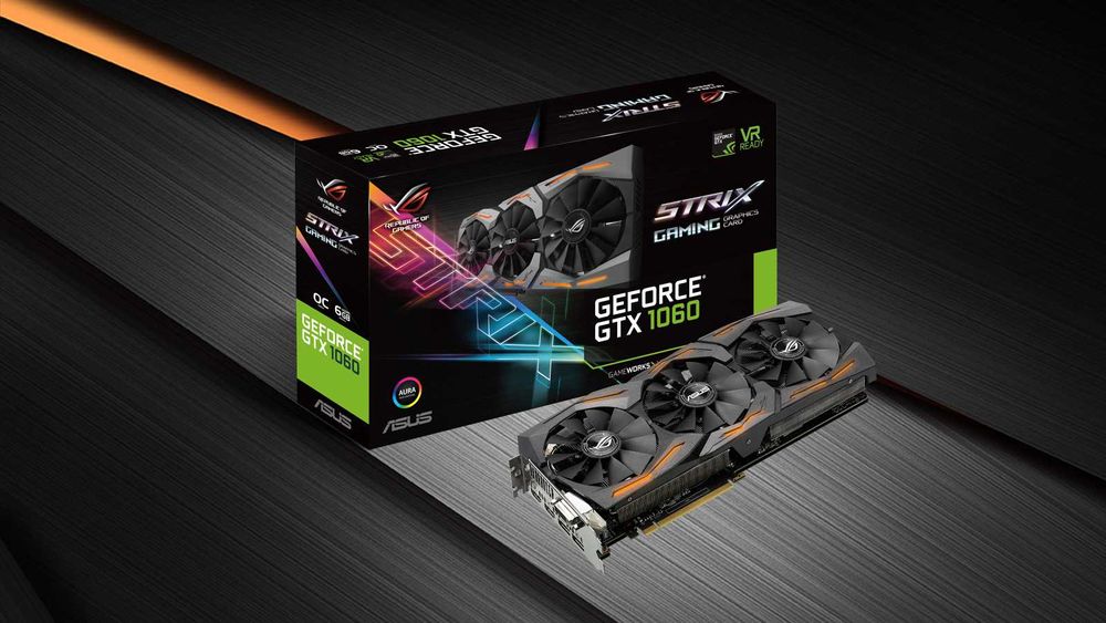 Placa Video ROG Strix GTX 1060 6GB