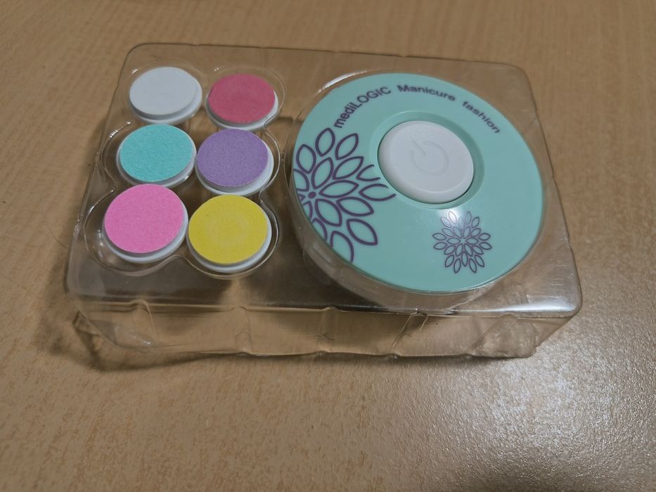 Pila de unghii electrica pentru nou nascuti si copii, cu 6 capete