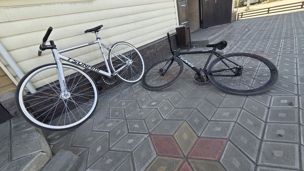 Fixed gear Tsunami silver