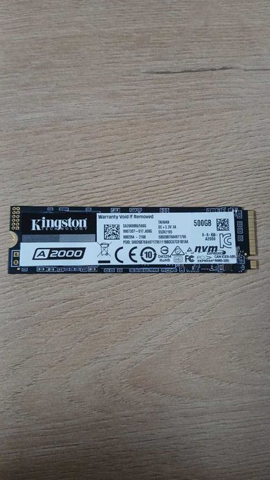 Продам SSD диск Kingston A2000