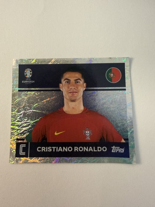 Cristiano Ronaldo Sticker UEFA Euro 2024 Topps