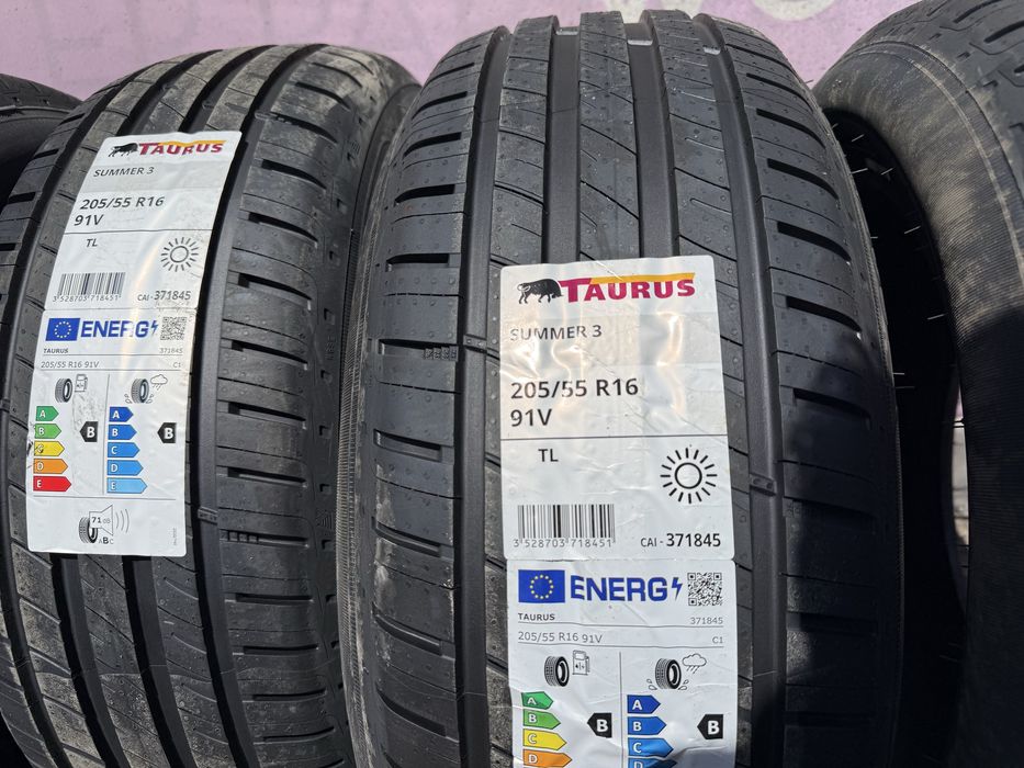 205/55 R16 TAURUS SUMMER anvelope noi vara 2026 /Montaj inclus