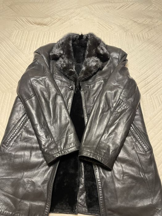 Мужская дубленка