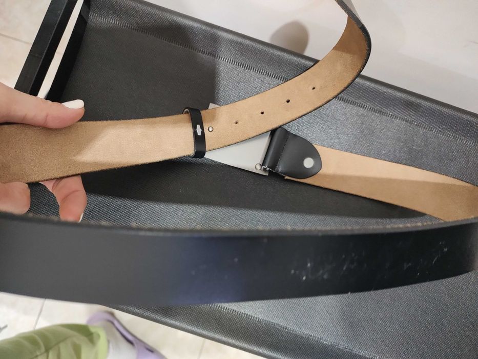 Оригинални мъжки колани Calvin Klein естествена кожа