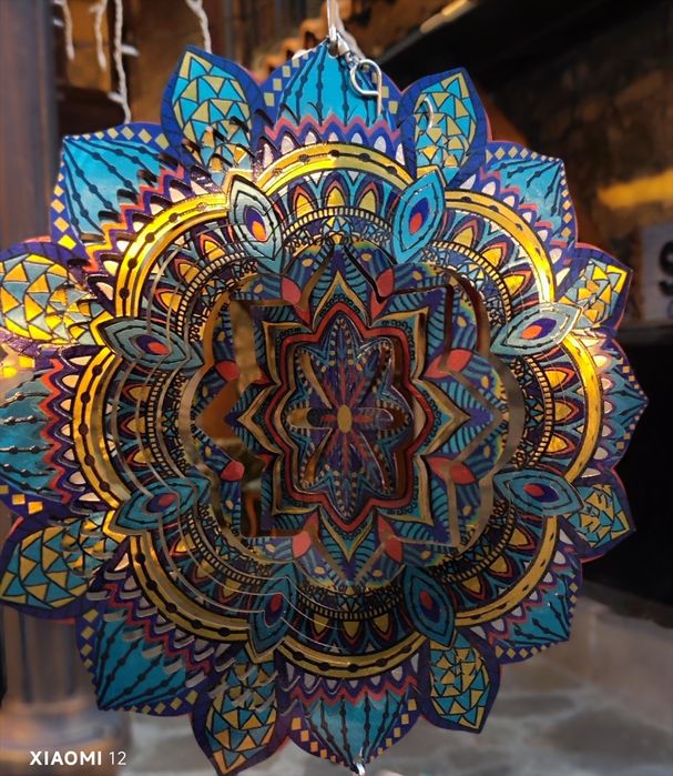 Вятърен многоцветен спинър