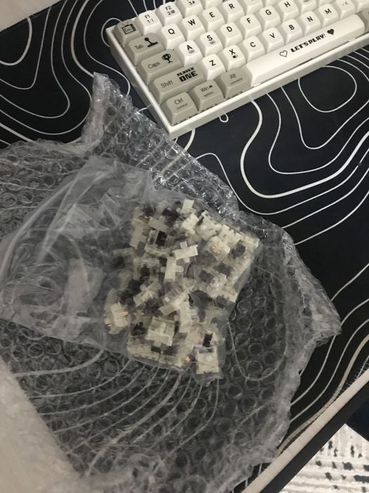 Игровая Клавиатура ajazz AK680 кастом свитчи и шумка