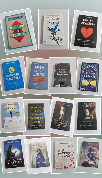 Carti dezvoltare personala, bestseller, crestine, diferite titluri