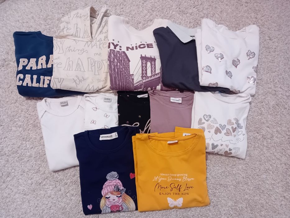 Блузи с дълъг ръкав 134-140 см