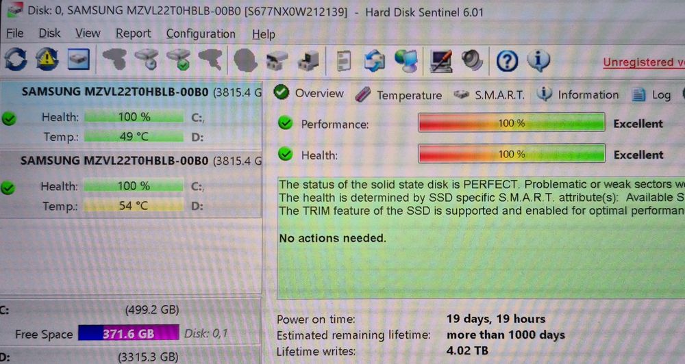 2TB Samsung Pro 980 pci e gen 4.0 x4 NVMe