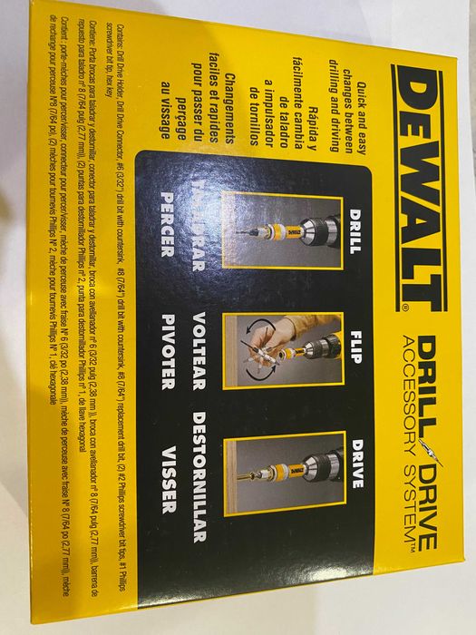 Набор ртверток с трещеткой.  Держатель  бит Dewalt