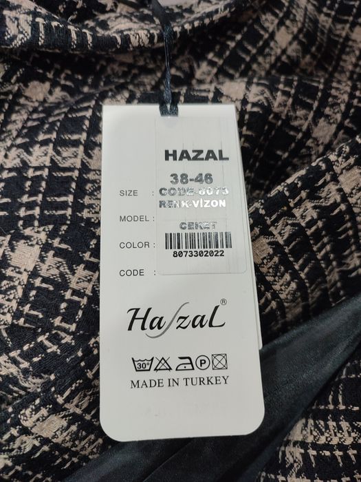 Турецкий пиджак в клетку