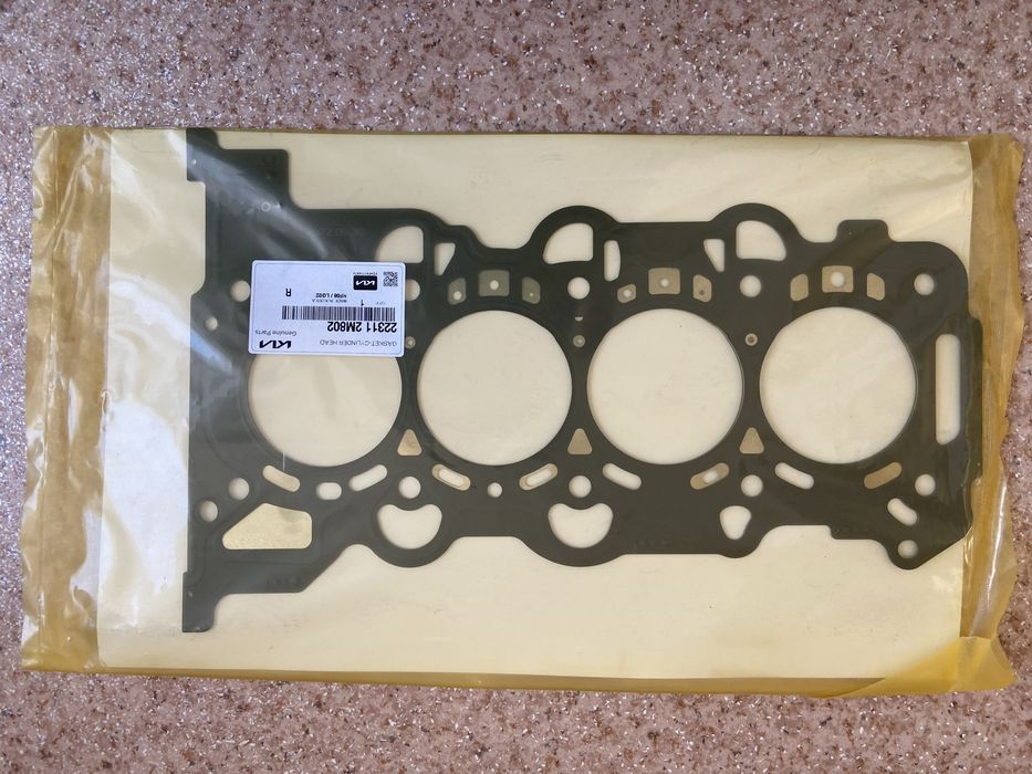 Прокладка ГБЦ на саната дн 8 1,6 турбо