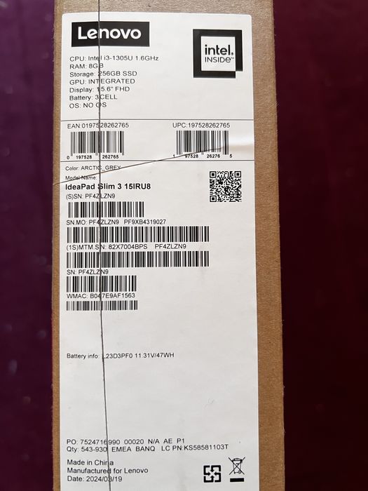 Lenovo Ideapad slim 3