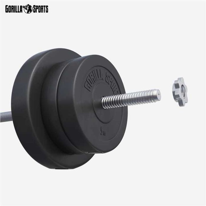 Set de bare si greutati 100 kg - 30/31 mm