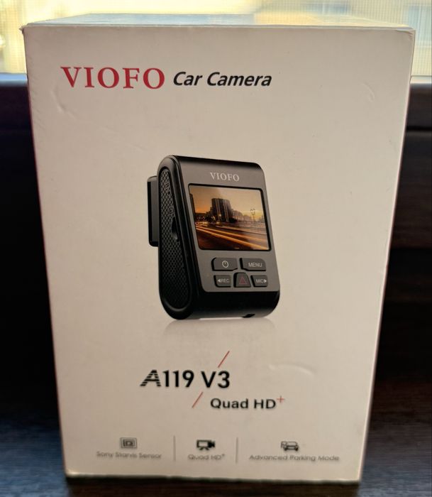 Cameră video auto VIOFO A119 V3 – NOUĂ