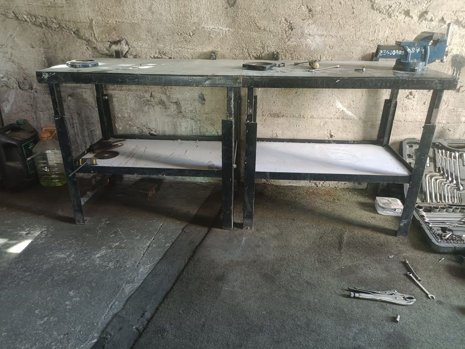 Железный стол, столешницы