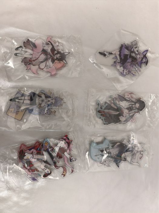 Акриловые мини фигурки из игры honkai star rail