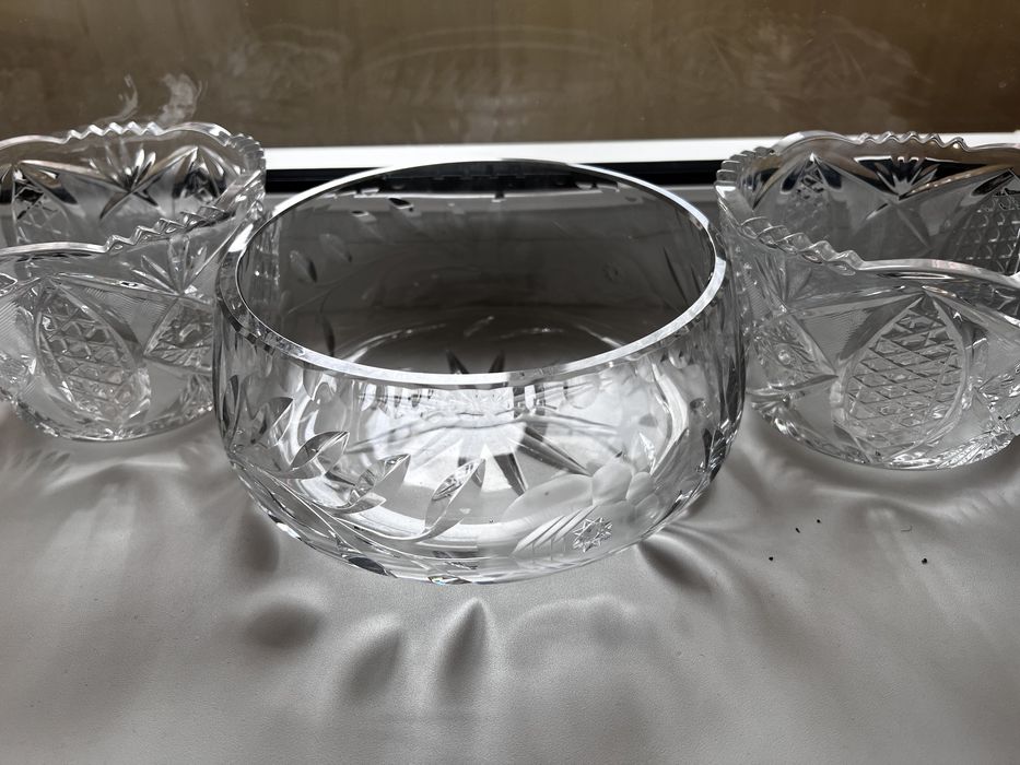 Вазочки хрусталь!