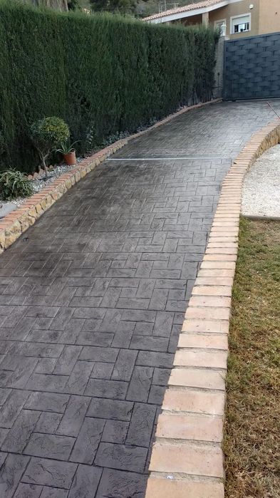 Beton Amprentat/Vertical