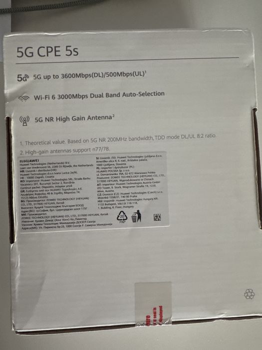 Ruter 5G Huwei H153-381 Alb