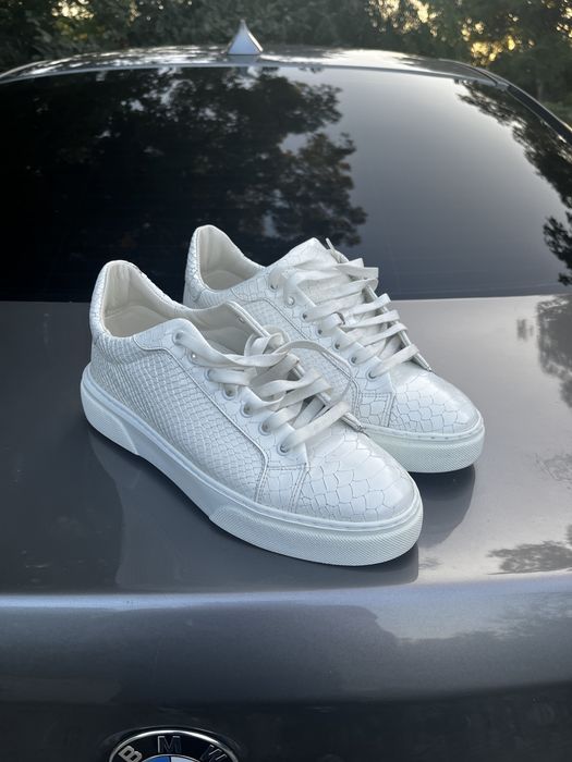 Adidasi eleganti piele