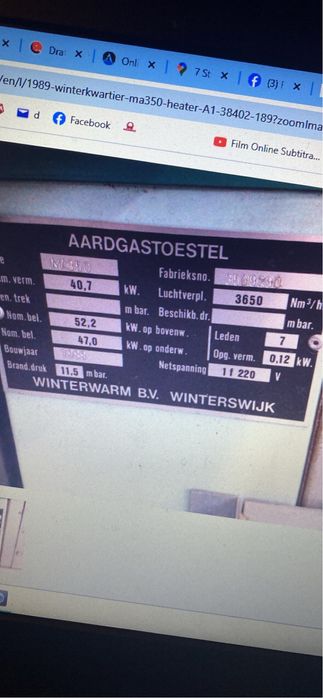 Incalzitor pe CLU  pentru hale  BAHCO 080