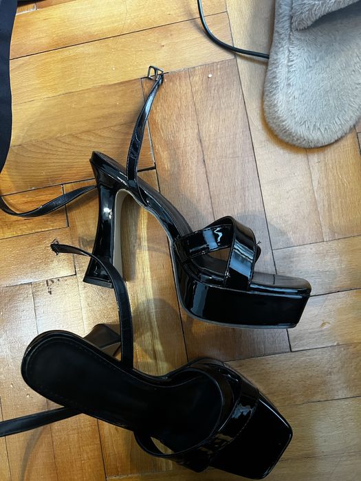 Sandale negre comode